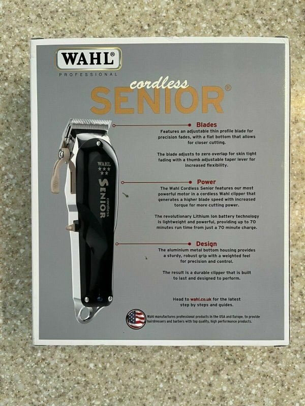 Wahl Senior Cordless 3