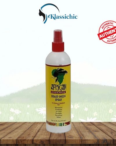 African Essence Braid Sheen Spray 12 oz (355ml)