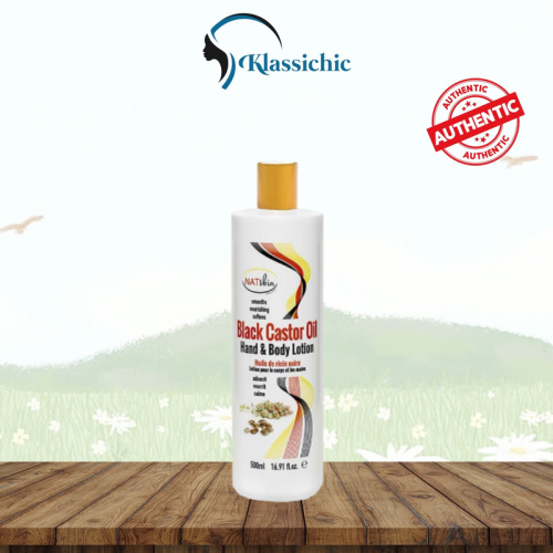 Nat Skin black castor oil Hand & Body Lotion 500ml