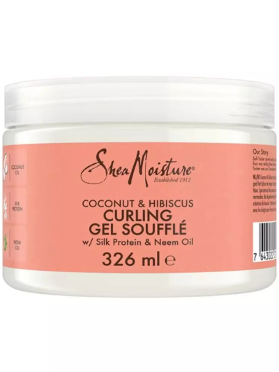 Shea Moisture Coconut and Hibiscus Curling Gel Souffle 326ml