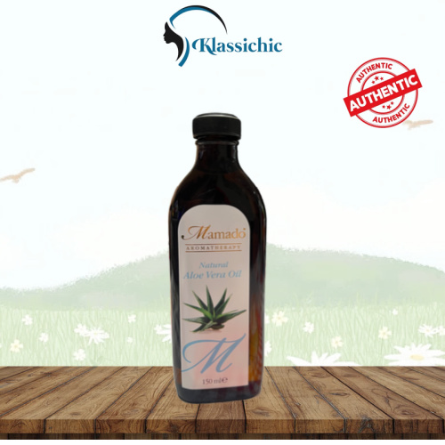 Mamado Aromatherapy Natural Aloe Vera Oil For Skin 150ml