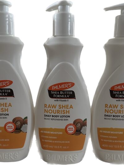 Pack of 3 Palmer’s Raw Shea Nourish Daily Body Lotion