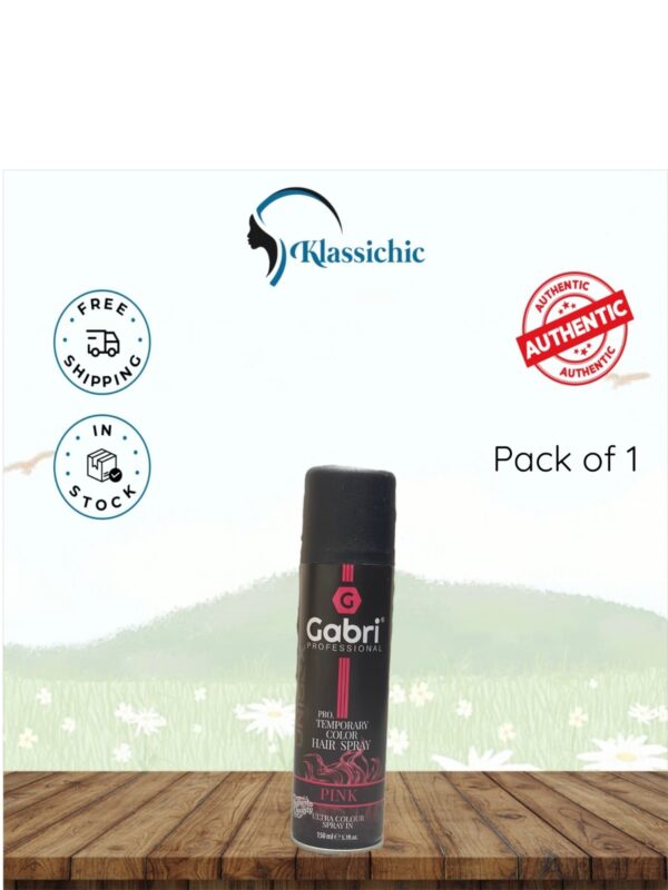 Gabri Hair Colour Spray Pink