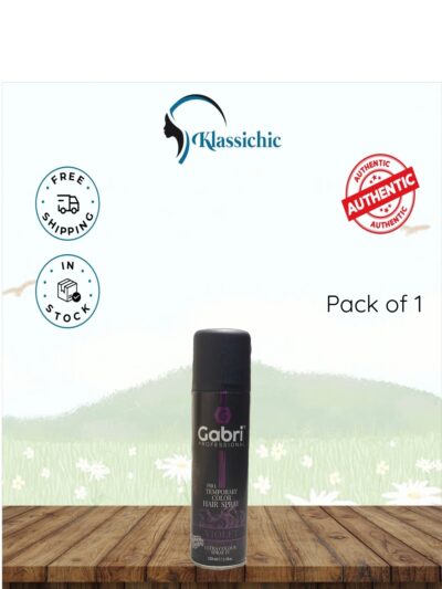 Gabri Professional – Pro Temporary Hair Colour Spray Violet 150ml