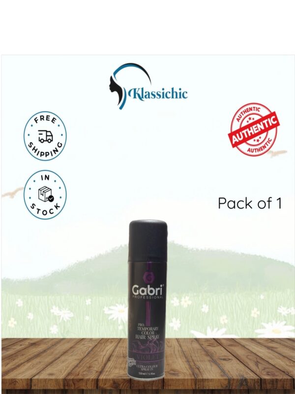 Gabri Professional - Pro Temporary Hair Colour Spray Violet 150ml