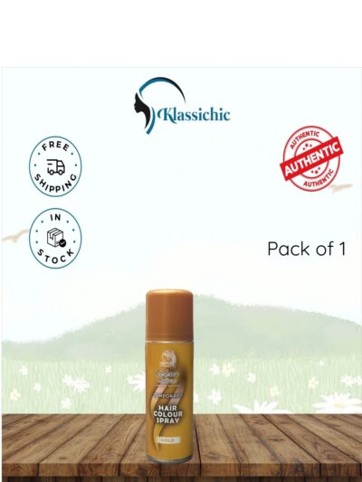 Colour Culture  Temporary 125ml Hair Colour Spray – Gold