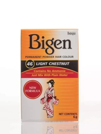 Bigen 46 Light Chestnut Hair Coloring Powder