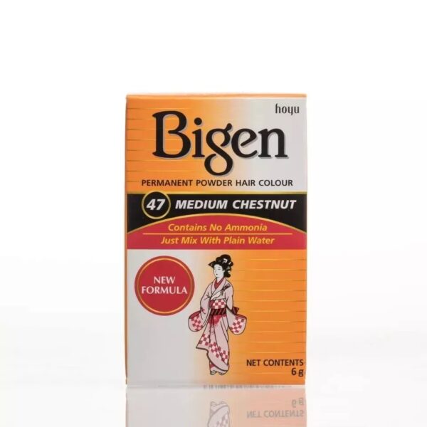 Bigen 47 Medium Chestnut Hair Coloring Powder