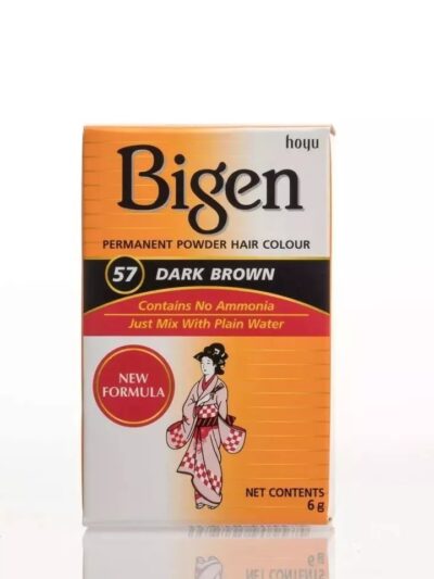Bigen 57 Dark Brown Hair Coloring Powder