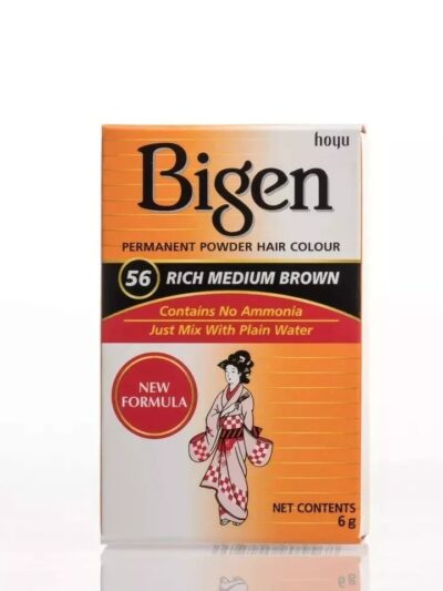 Bigen 56 Rich Medium Brown Hair Coloring Powder