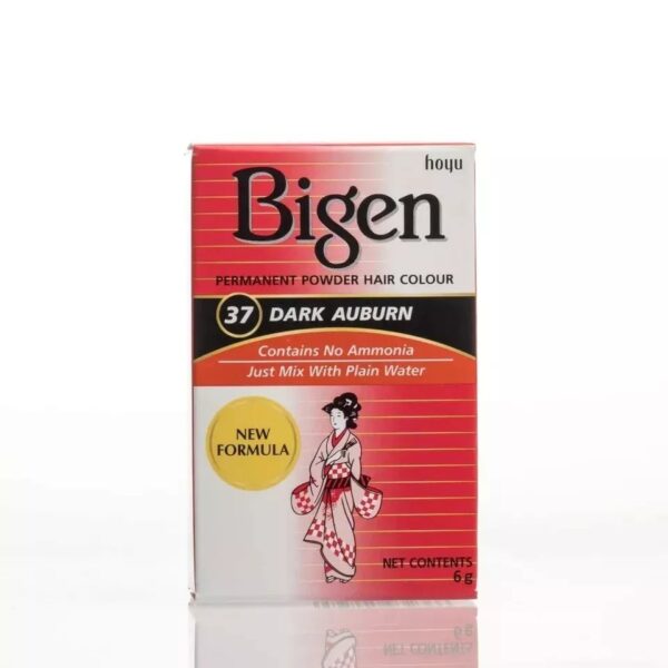 Bigen 37 Dark Auburn Hair Coloring Powder