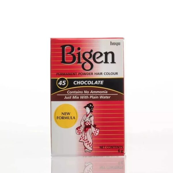 Bigen 45 Chocolate Hair Coloring Powder