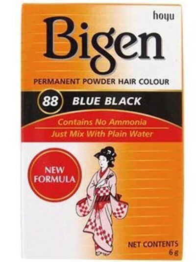 Bigen 88 Blue Black Hair Coloring Powder
