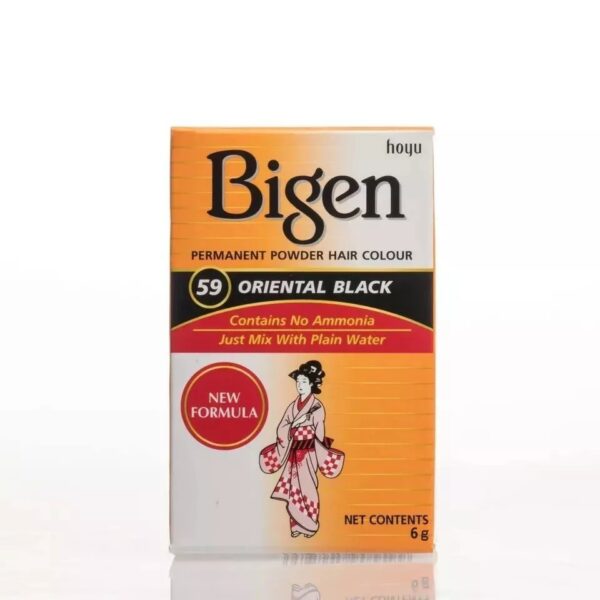 Bigen 59 Oriental Black Hair Coloring Powder