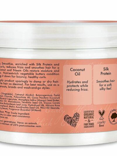 SHEA MOISTURE COCONUT AND HIBISCUS CURLING GEL SOUFFLE 340G
