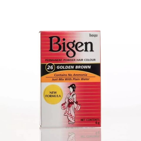 Bigen 26 Golden Brown Hair Coloring Powder