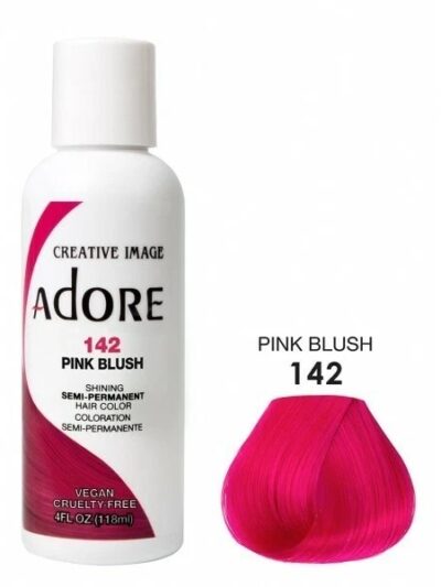 Adore Shining Semi Permanent Hair Colour 142 Pink Blush 118ml