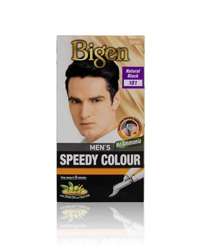 Bigen Speedy 101 Mens Hair Colour Set – Natural Black