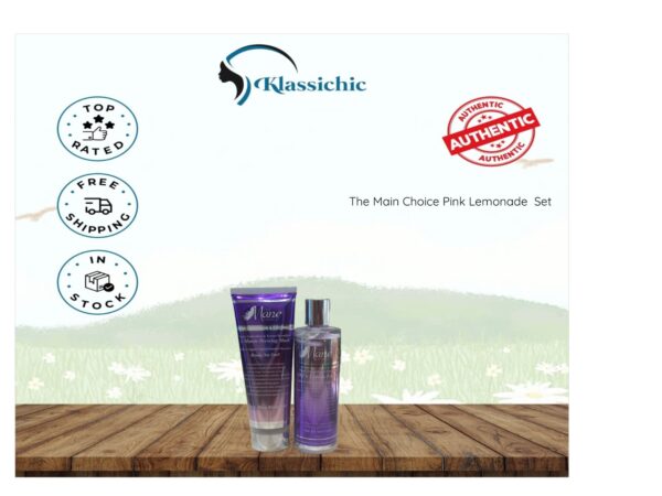The Mane Choice Pink Lemonade  Shampoo and  5-Minute Reviving Mask Set