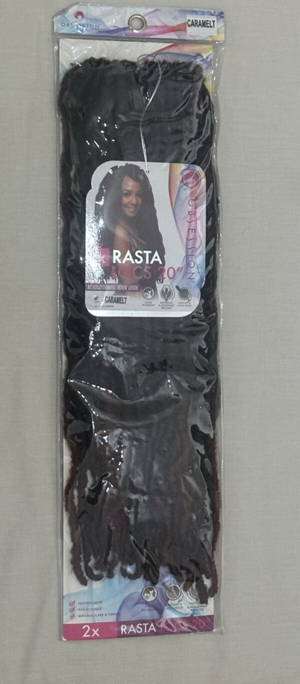 Obsession 2X Rasta Locs 20″ Caramelt