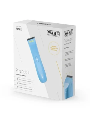 Wahl Peanut Li Cordless Rechargeable Hair Trimmer Kit Blue 3026716-830
